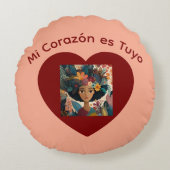 Mi Corazón es Tuyo Cojín ラウンドクッション (正面)