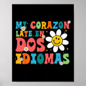 Mi Corazon Late En Dos Idiomas ポスター (正面)