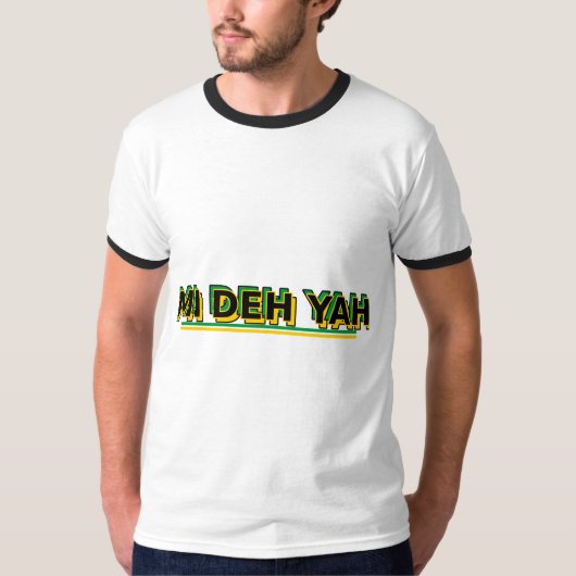 Mi Deh Yah ジャマイカン・バイブス Tシャツ (正面)
