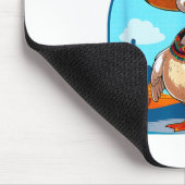 Mi Goose Ta Funny Fiesta Goose Pun Shirt Sombrero マウスパッド (コーナー)