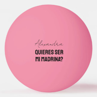 Mi Madrina へのおばあちゃんおねだり プレーヤー 卓球ボール
