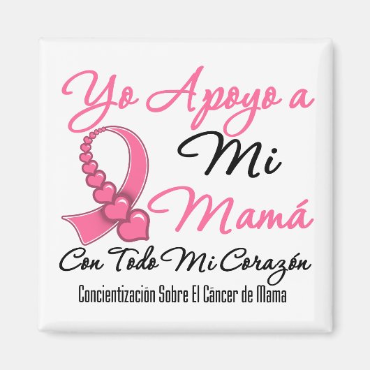 Mi Mamá - Cancerr deママYo Apoyo マグネット (正面)