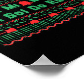 Mi Mi Mi Sol Do Re Mi Music Notes Teacher Ugly Chr ポスター (角)