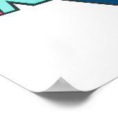 MI PATRIA ES LA VIDAモザイクカラフルポスター ポスター (角)