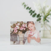 MI PRIMERA COMUNION インビテーションポストカード (スタンド正面)