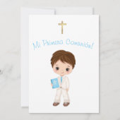 Mi Primera Comunion 招待状 (裏面)