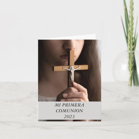 MI PRIMERA COMUNION 2023 招待状 (正面)