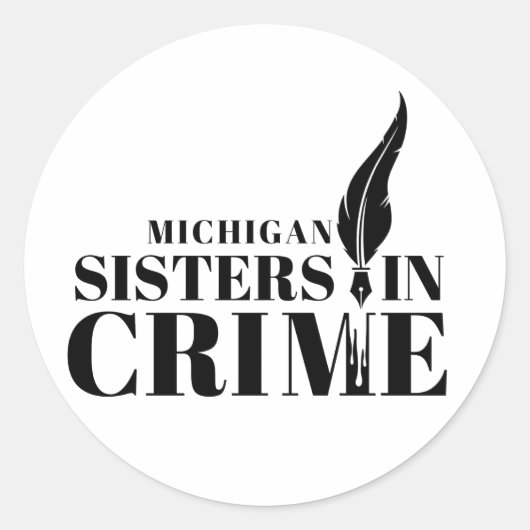 MI Sisters in Crime Sticker ラウンドシール (正面)
