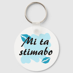 Mi taのstimabo - Papiamento I愛 キーホルダー