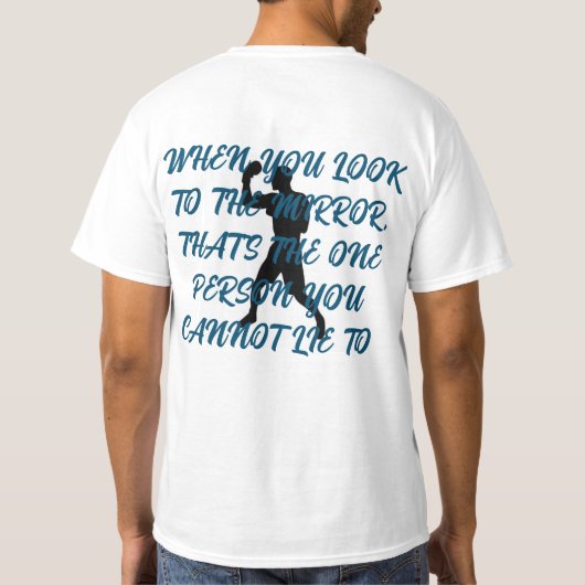 mi yo en el espejo tシャツ (裏面)