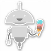 Miaとアイスクリーム シール (正面)