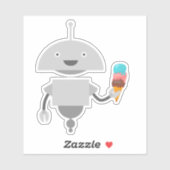 Miaとアイスクリーム シール (シート)