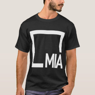 MIAの正方形 Tシャツ