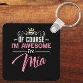 Miaもちろん私の名素晴らし前 キーホルダー (裏面)