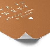 MIAボホテラコッタラブは甘いトリートメント ポスター (角)