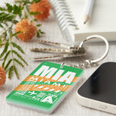 MIAマイアミエアポート キーホルダー (正面右)