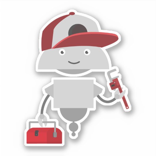 Mia整備士 シール (正面)