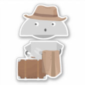 Mia旅行 シール (正面)