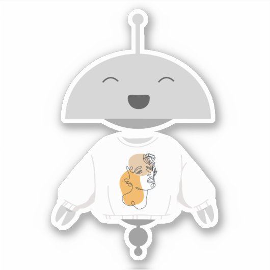 Mia汗シャツ シール (正面)