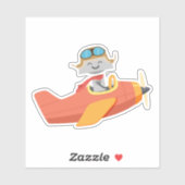 Mia飛行機 シール (シート)