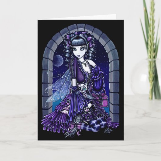 "Mia"の妖精の挨拶状 カード (正面)