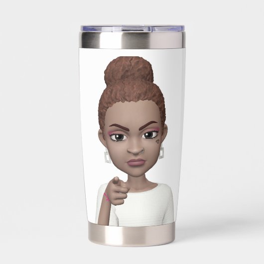 Mia don't 保温保冷タンブラー (正面)