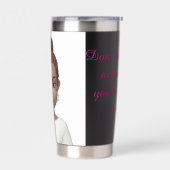 Mia don't 保温保冷タンブラー (左面)