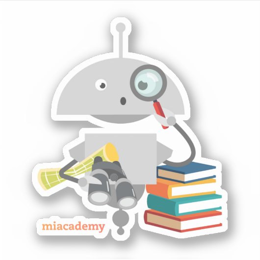 Mia Explorer Sticker シール (正面)