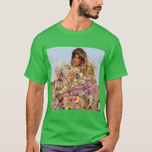 MIA Flowers ビンテージ Tシャツ (正面)