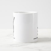 Mia Jumbo mug ジャンボコーヒーマグカップ (正面)