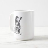 Mia mug - Large 15 oz. コーヒーマグカップ (正面左)
