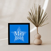Mia Name Cloudカスタマイズ可能ポスター ポスター