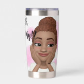 Mia oh 保温保冷タンブラー (背面)