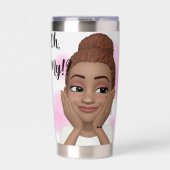 Mia oh 保温保冷タンブラー (正面)