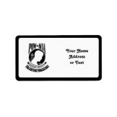 MIA / POW ~お前は忘れない ラベル (正面)