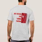 Mia san Mia und da samma dahoam Tシャツ (裏面)