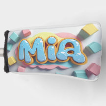 Mia written in graffiti font
