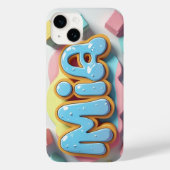 Mia written in graffiti font Case-Mate iPhoneケース (裏面)