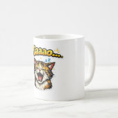 Miaaao... | Sleepy Cat Coffee Mug コーヒーマグカップ (正面右)
