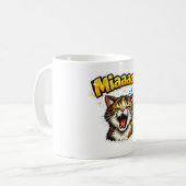 Miaaao... | Sleepy Cat Coffee Mug コーヒーマグカップ (正面左)