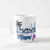 MIAMI コーヒーマグカップ (正面左)