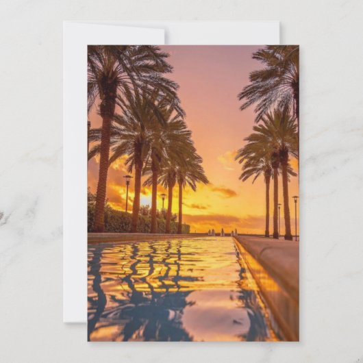 Miami 招待状 (正面)