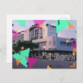 Miami art deco  ポストカード (正面/裏面)