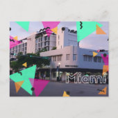 Miami art deco  ポストカード (正面)