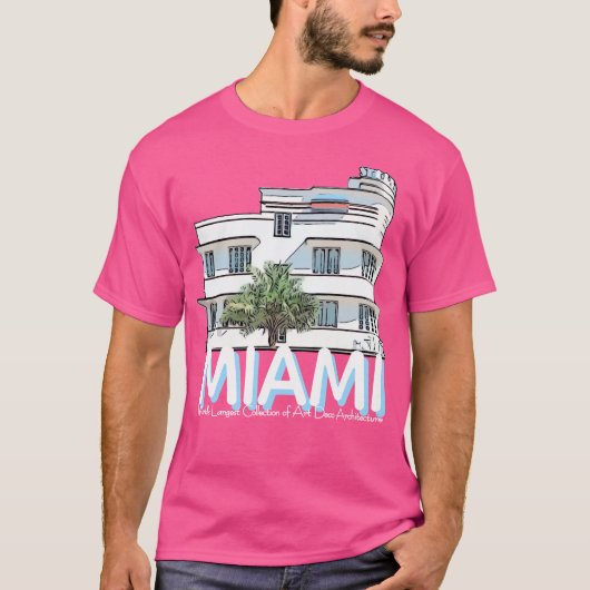 MIAMI ART DECO Tシャツ (正面)