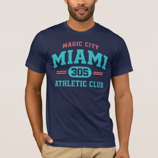 Miami Athletic Club 305 Graphic Tシャツ (正面)