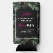 Miami Bachelorette Party Weekend Can Coolers スリム缶クーラー (裏面)