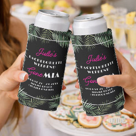 Miami Bachelorette Party Weekend Can Coolers スリム缶クーラー