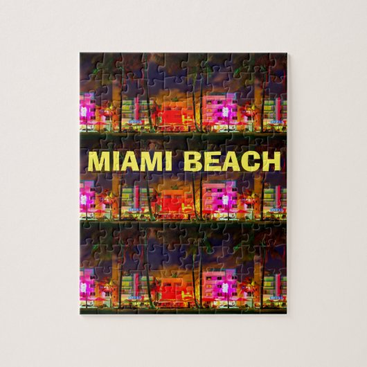 MIAMI BEACHのパズル ジグソーパズル (縦)