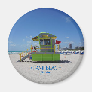 Miami Beachのライフガードの海のパトロール#06 マグネット